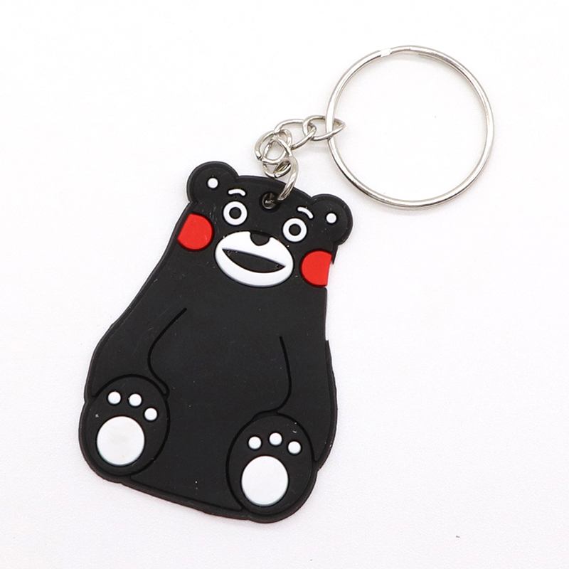 custom soft pvc keychain