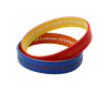Coated Color Silicone Wristbands for Sports