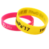 Skyee Sports Silicone Bracelets Debossed Fill Color Logo Basketball Silicone Wristbands Baller