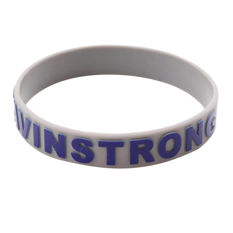 skyee Custom Logo embossed printed silicone wristbands manufacturers