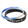 Skyee Silicone Embossed Printed Color Wristband Silicone Bracelet