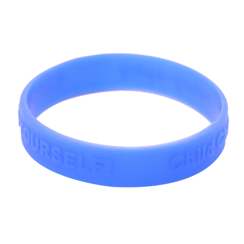Skyee High quality Personalized Printed silicone Bracelet custom printed embossed Silicone Bracelet