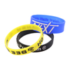 skyee Promotional Embossed Logo wristband custom Colour Printed Silicone Wristbands