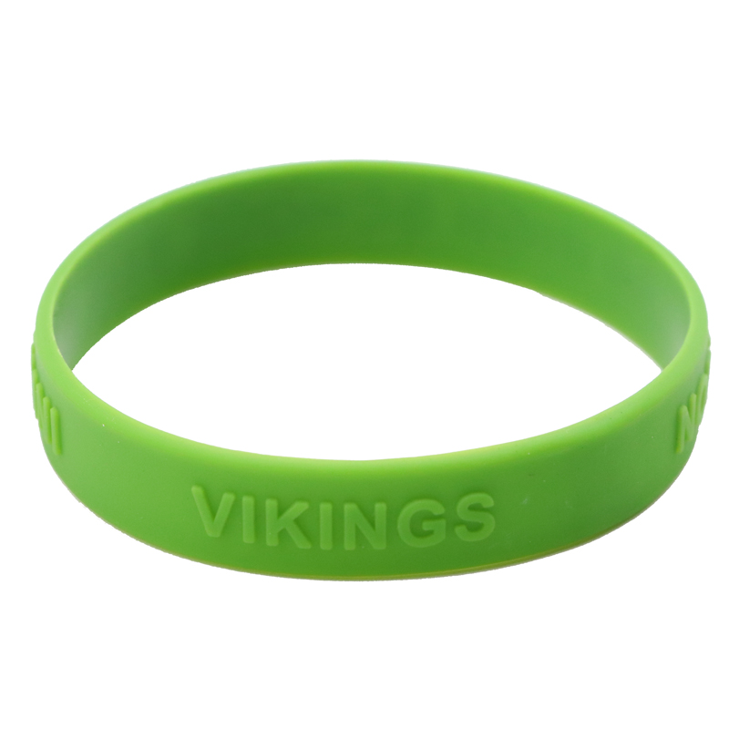 Skyee Customized logo Silicone Wristbands Silk Print Embossed Rubber Band Bracelets